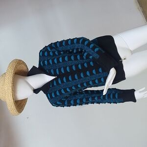 Angel Fabri Ozel Zip Front Sweater